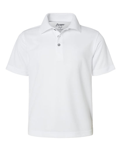 Youth Saratoga Performance Mini Mesh Polo - 108Y