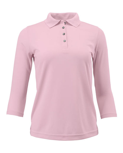 Women's Lady Palm Three-Quarter Sleeve Polo - 120