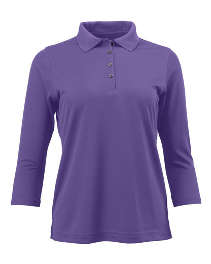Women's Lady Palm Three-Quarter Sleeve Polo - 120