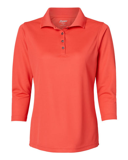 Women's Lady Palm Three-Quarter Sleeve Polo - 120