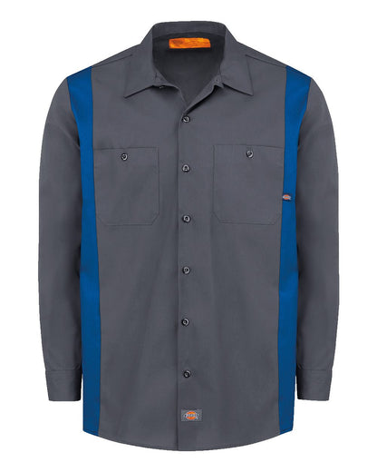 Men's Tall Industrial Colorblocked Long Sleeve Shirt - 5524T
