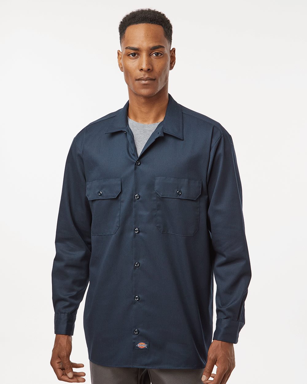 Men's Tall Long Sleeve Work Shirt - 5574T