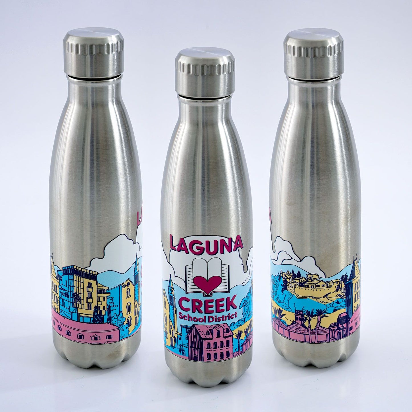 FULL COLOR SARATOGA VOYAGER STAINLESS BOTTLE 17OZ