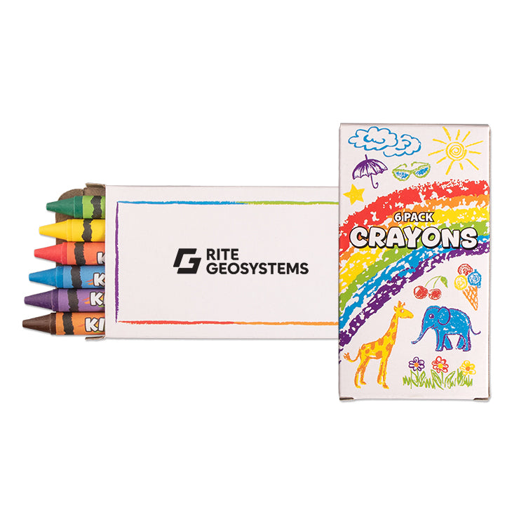 6 Pack Crayons