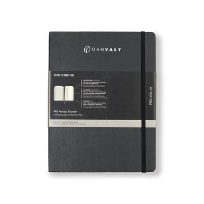 Black Moleskine® Hard Cover Ruled XL Professional Project Planner