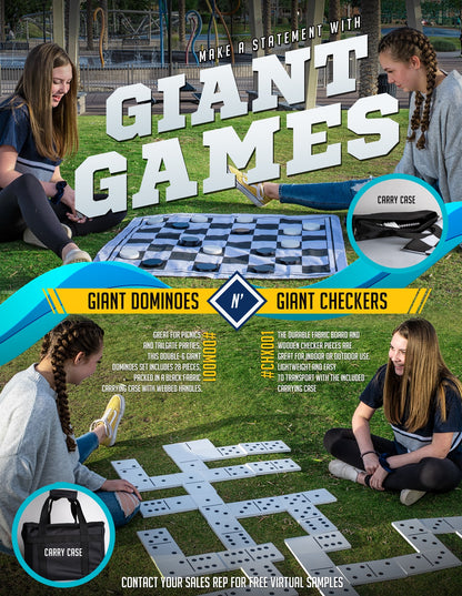 Giant Checkers Game