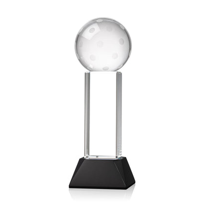 Pickleball Award on Stowe Base - Black