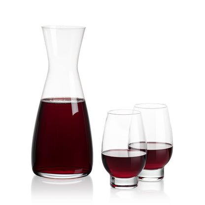 Portofino Carafe & Glenarden Stemless Wine