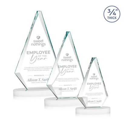 Windsor Award on Alberton Base - White
