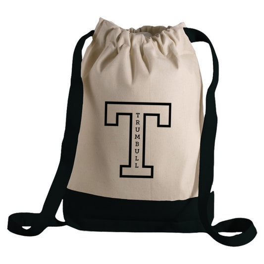 Purple Canvas Sport Backpack