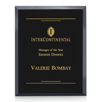 Avonlea Plaque - Black