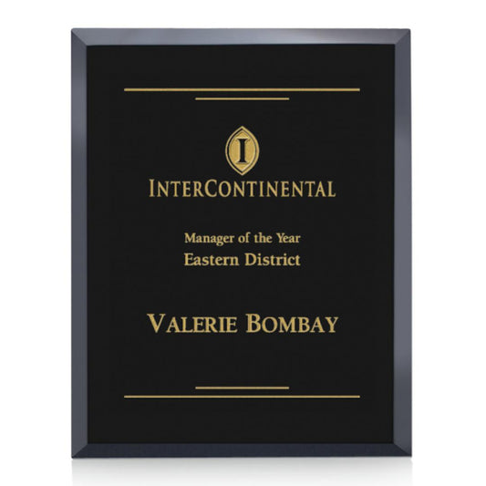 Avonlea Plaque - Black