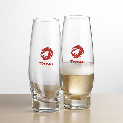 Glenarden Stemless Flute - Imprinted