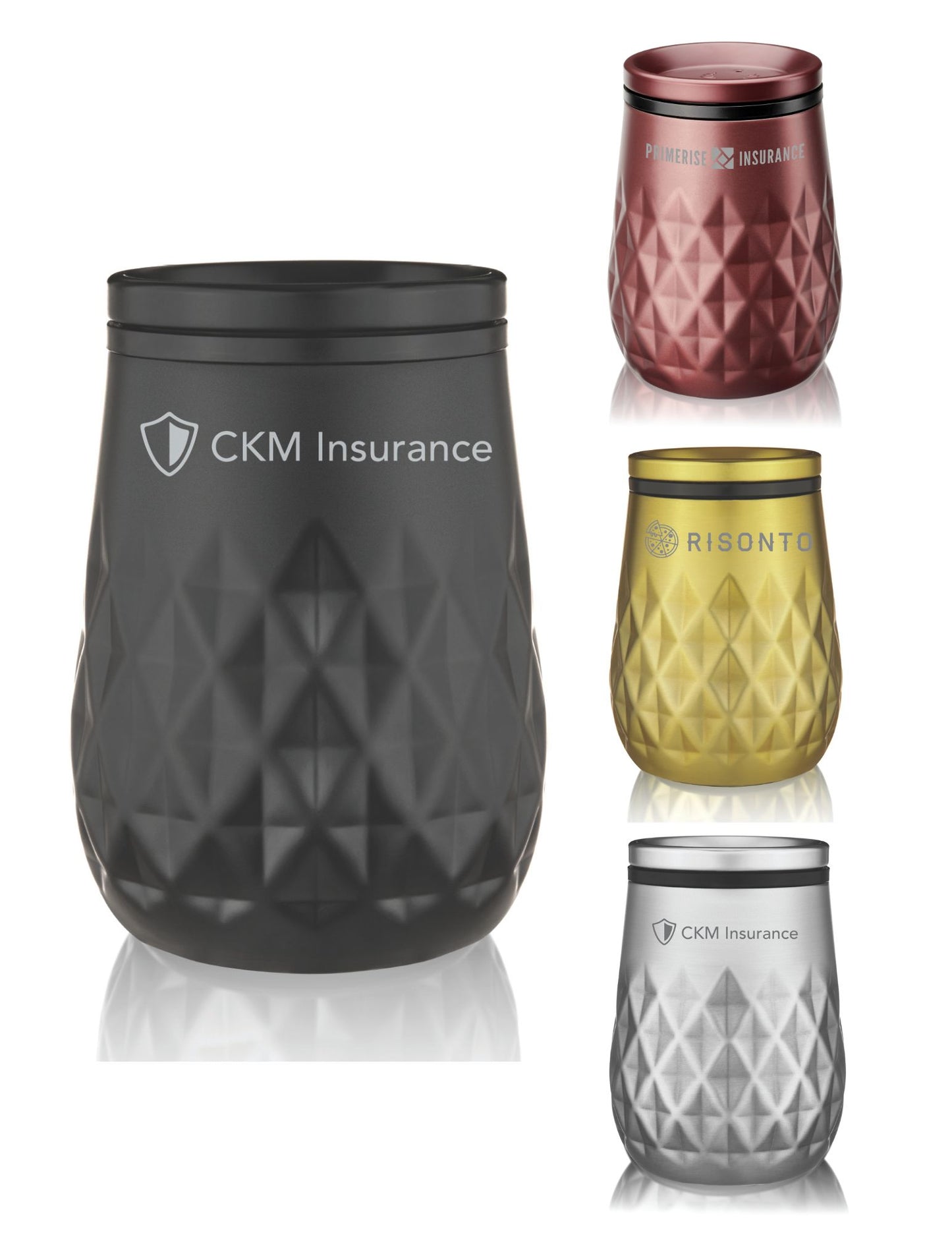 Viski® Paragon Stainless Steel Wine Tumbler