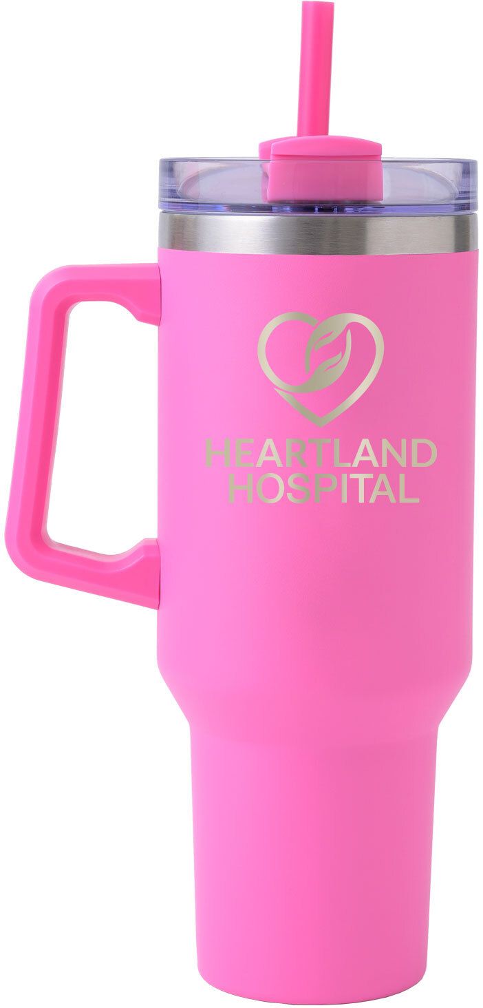 SARATOGA SATISFY BRITE TRAVEL MUG 40 OZ