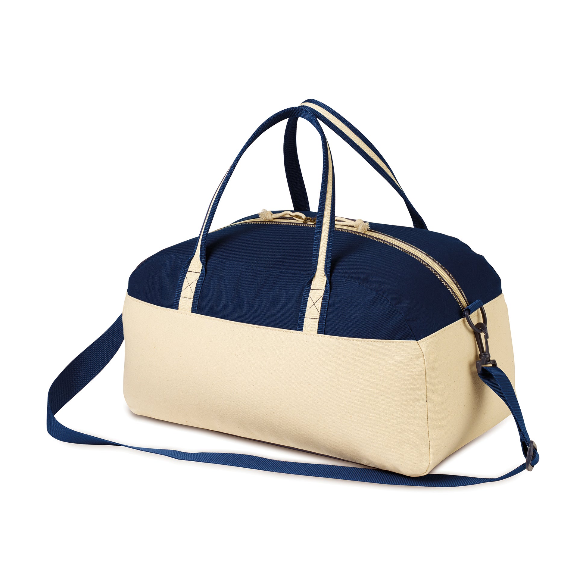 Navy Nantucket Cotton Weekender Bag