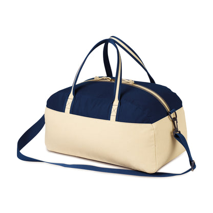 Navy Nantucket Cotton Weekender Bag