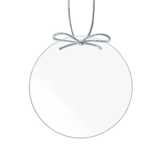 Jade Ornament - Circle Imprinted