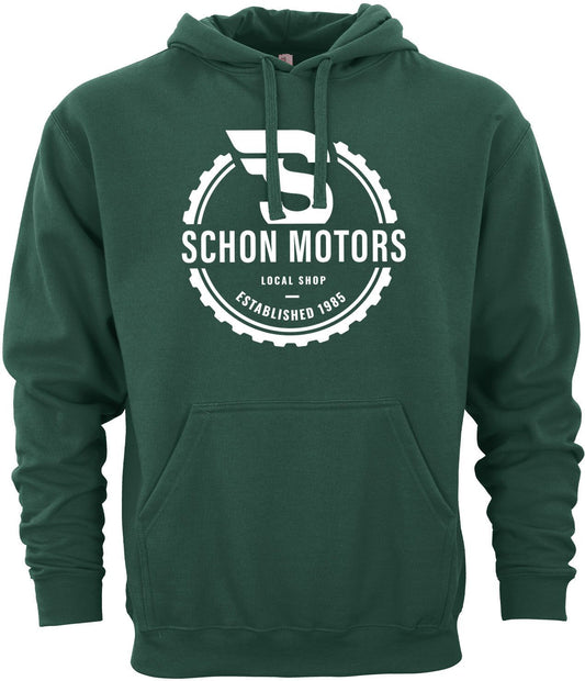 M&O UNISEX PULLOVER HOODIE SCREENED