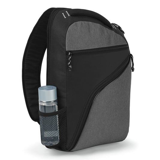 Black-Heather Grey McKinley Laptop Sling Bag