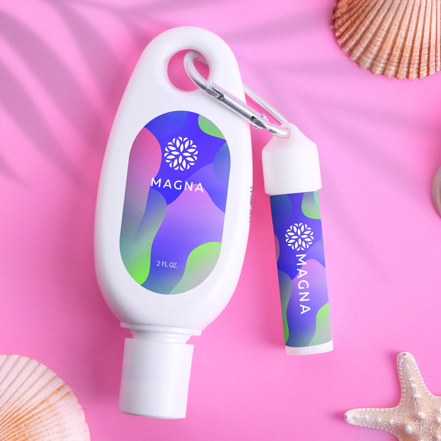 Happy Reef Sunscreen & Lip Moisturizer SPF15 Carabiner Kit