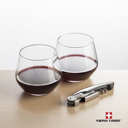 Swiss Force® Opener & Mandelay Stemless Wine