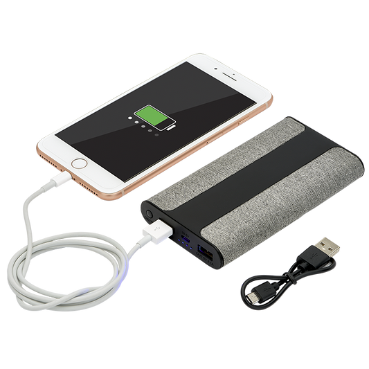 UL Certified Channel Power Bank – 8000 mAh