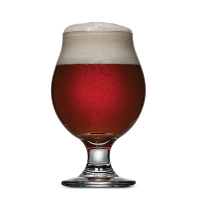 Belgian Beer Glass - Deep Etch
