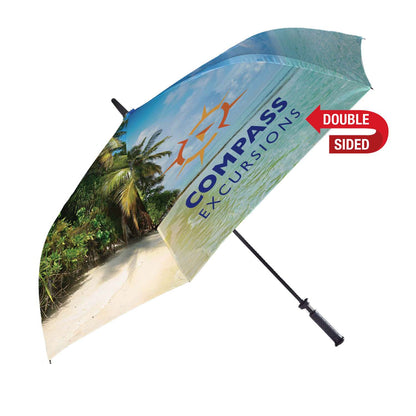 Golf Umbrella Dye Sublimation Double-Sided