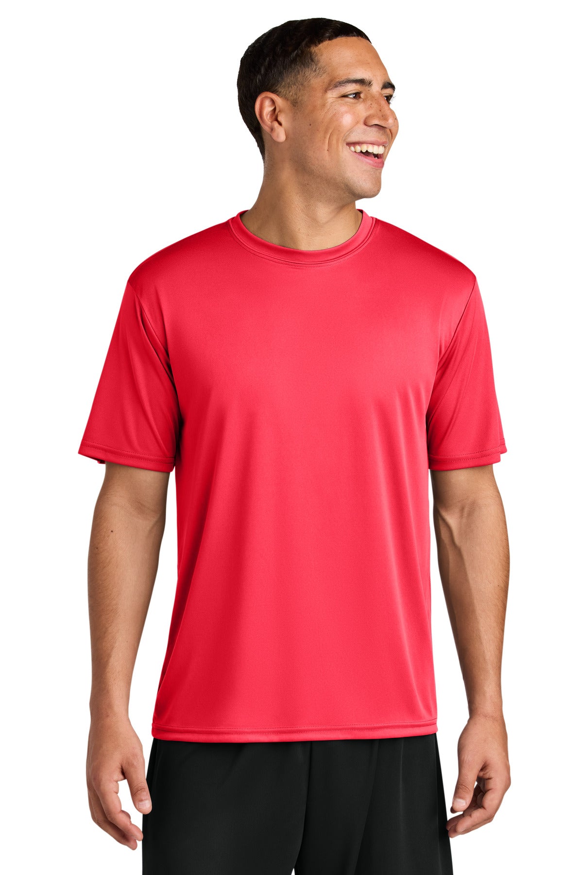 SanMar A4N3142_coral_model_front.jpg