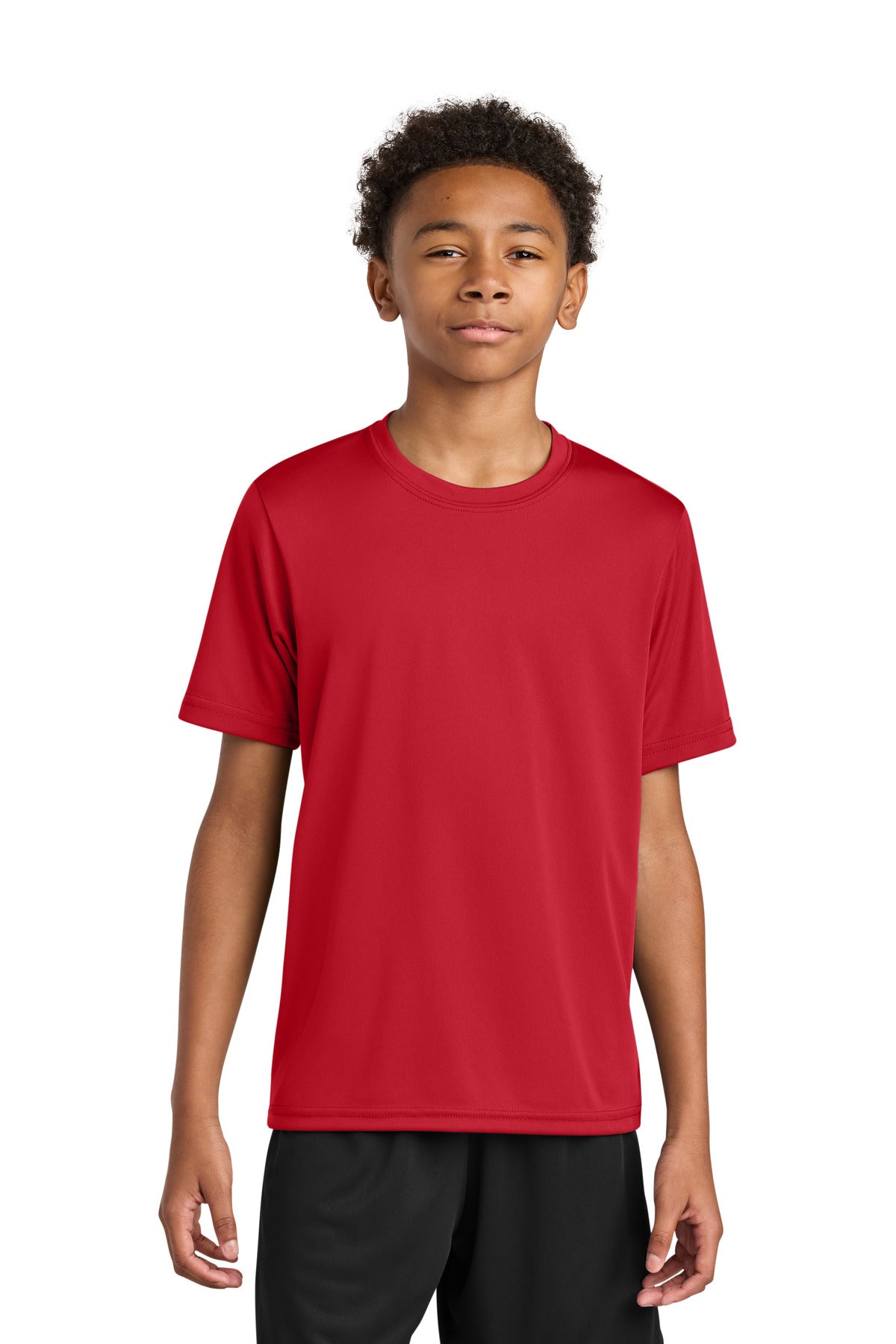SanMar A4NB3142_scarlet_model_front.jpg