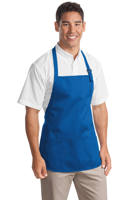 Port Authority Medium-Length Apron with Pouch Pockets. A510