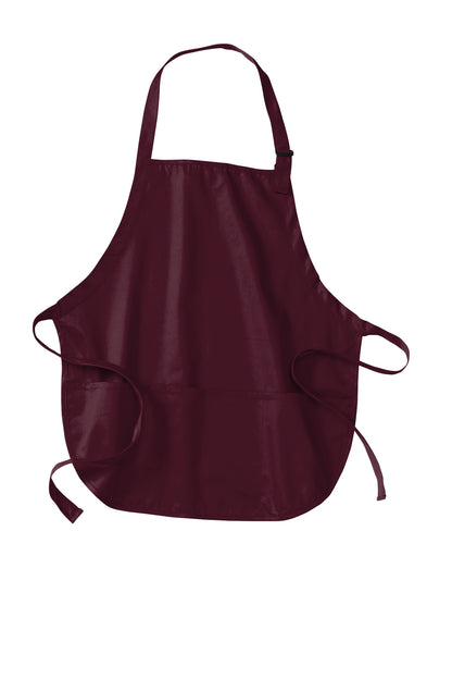 Port Authority Medium-Length Apron with Pouch Pockets. A510