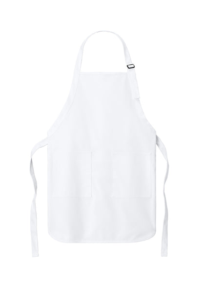 Port Authority Full-Length Two-Pocket Bib Apron. A600