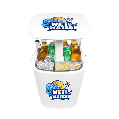 15L Mini Cool Bar, Front and Top Imprinted