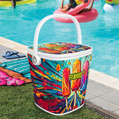 15L Mini Cool Bar, Wrap Graphic and Top Decal