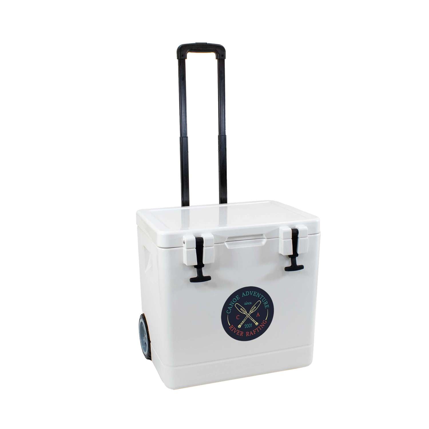 35L OBP Wheeled Explorer Cooler, Front Imprint