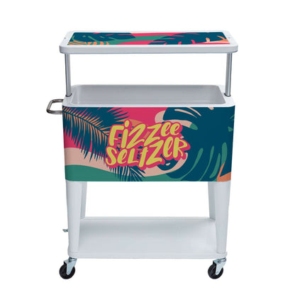 Raise the Bar Cooler, Wrap Graphic & Decals on Lid