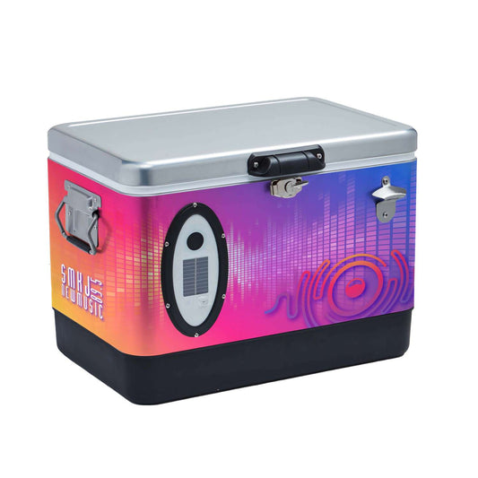 Sasquatch 54QT Bluetooth Music Cooler, Wrap Graphic
