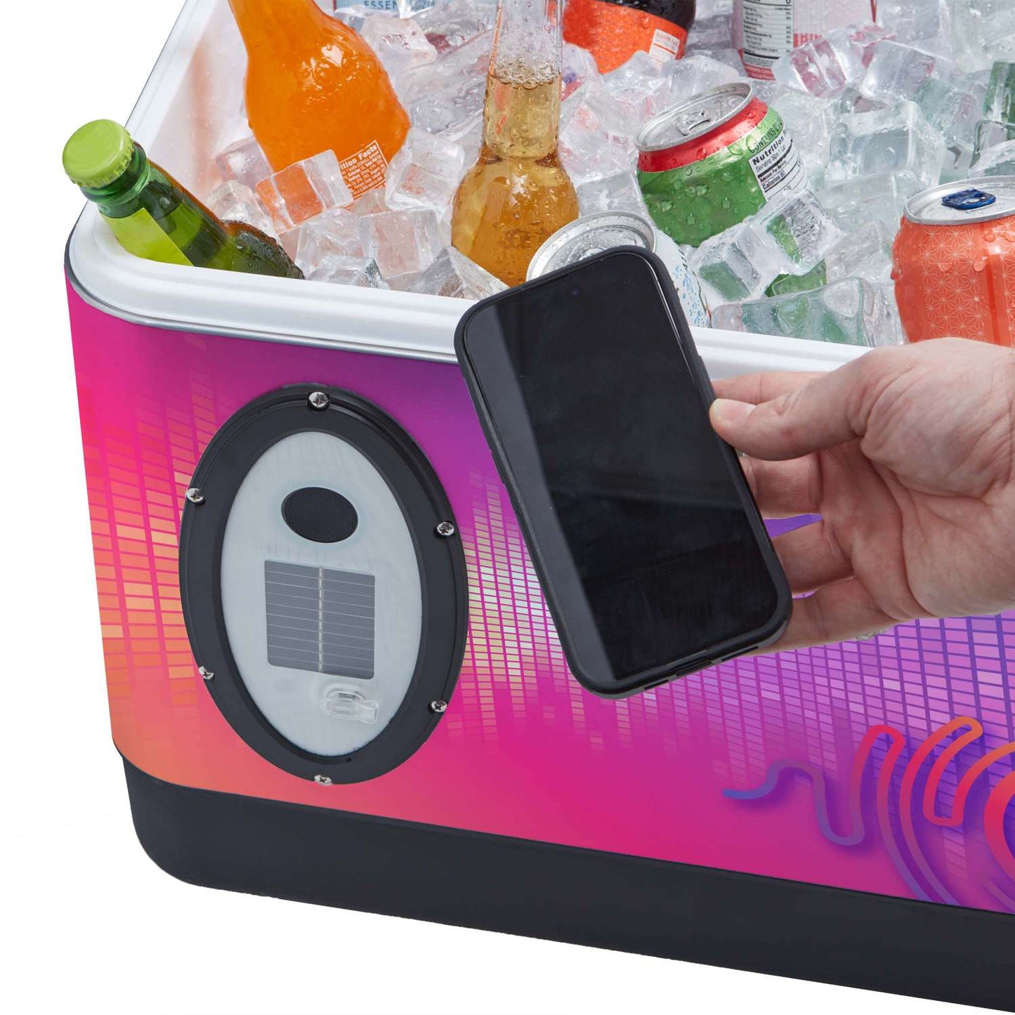 Sasquatch 54QT Bluetooth Music Cooler, Wrap Graphic