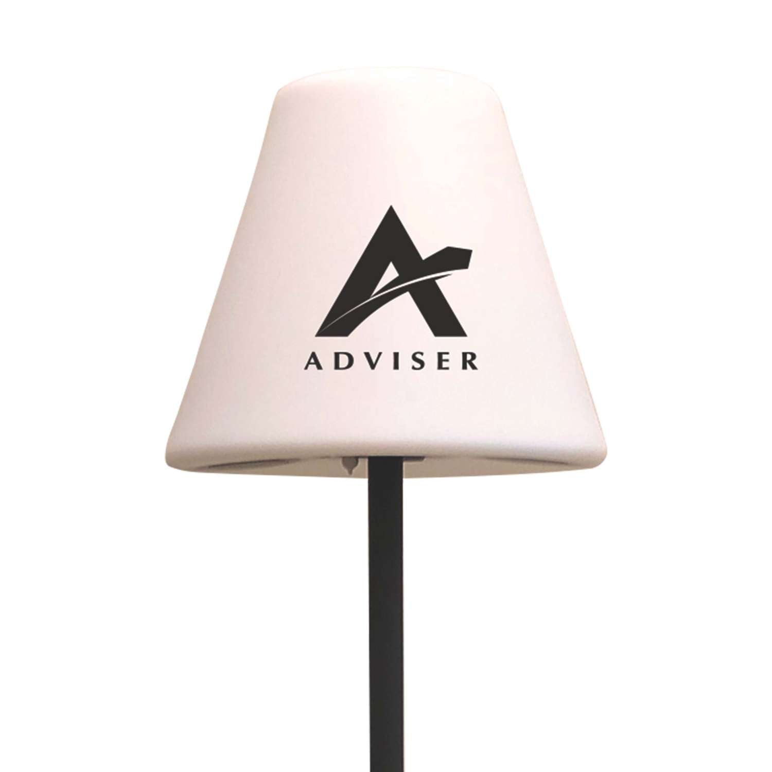 Bluetooth Speaker Lamp with Decal on Shade