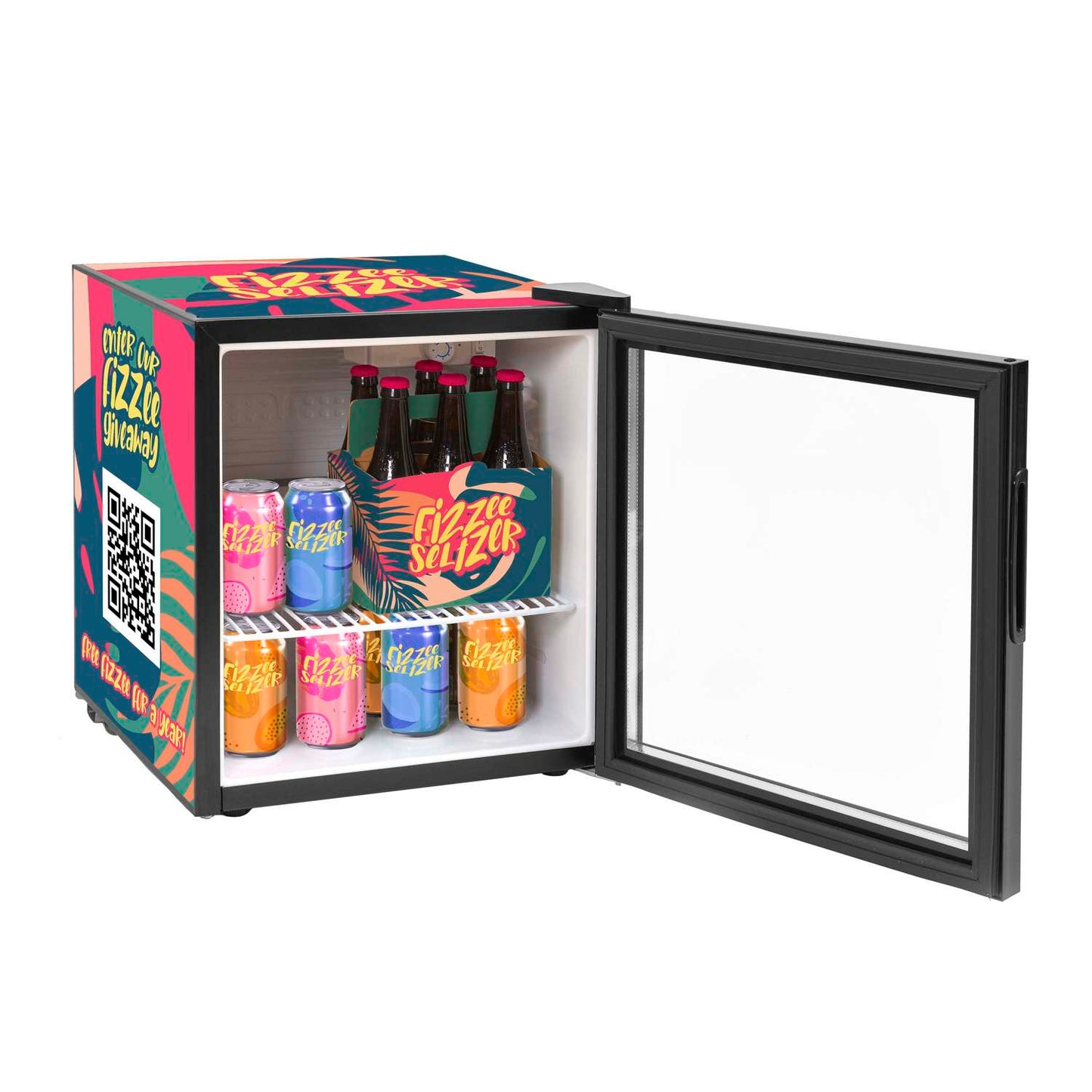 50L Countertop Fridge with Wrap