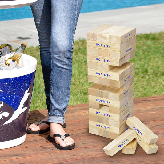 Giant Tumble Tower Plus Single-Sided (Imprinted Case)