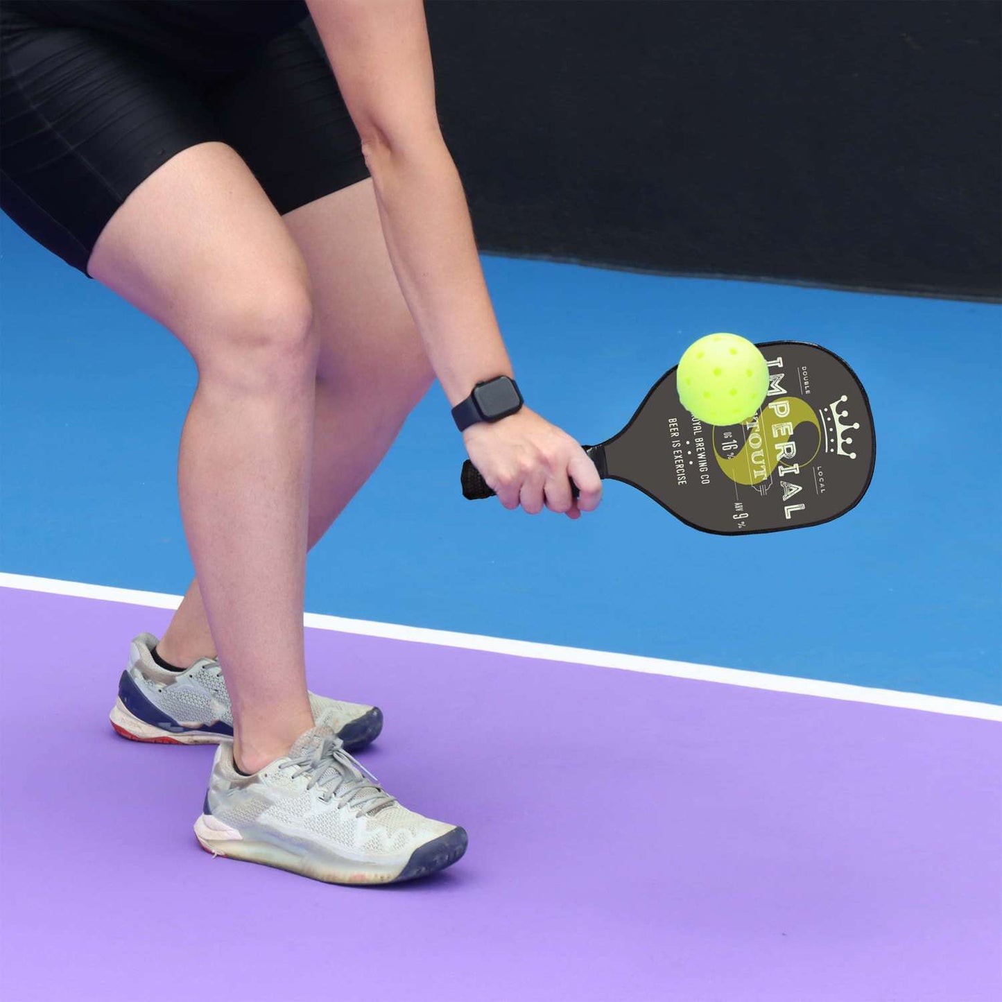 Pickleball Set with Double-Sided Paddles