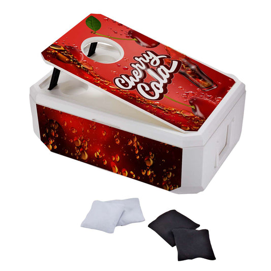 Cornhole Cooler with Imprint on Game Top and Sides