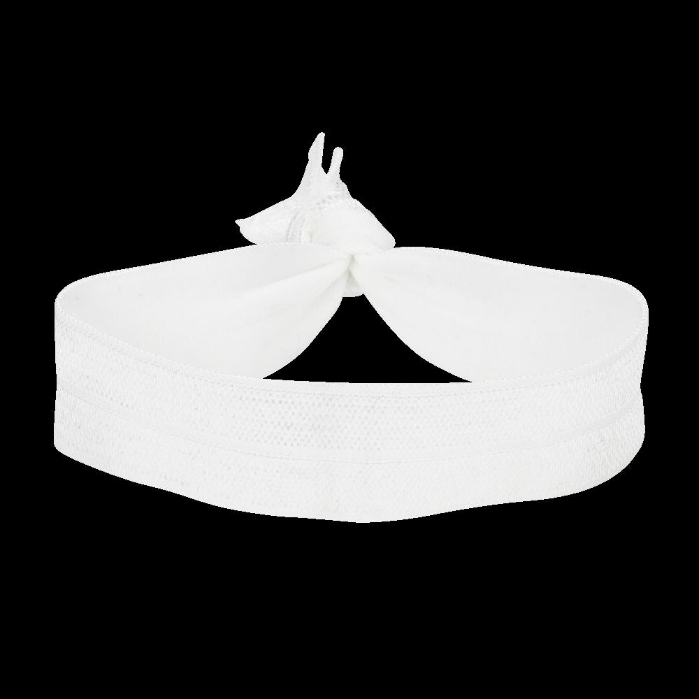 3/4" Dye-Sublimated Fold Over Elastic Hair Tie