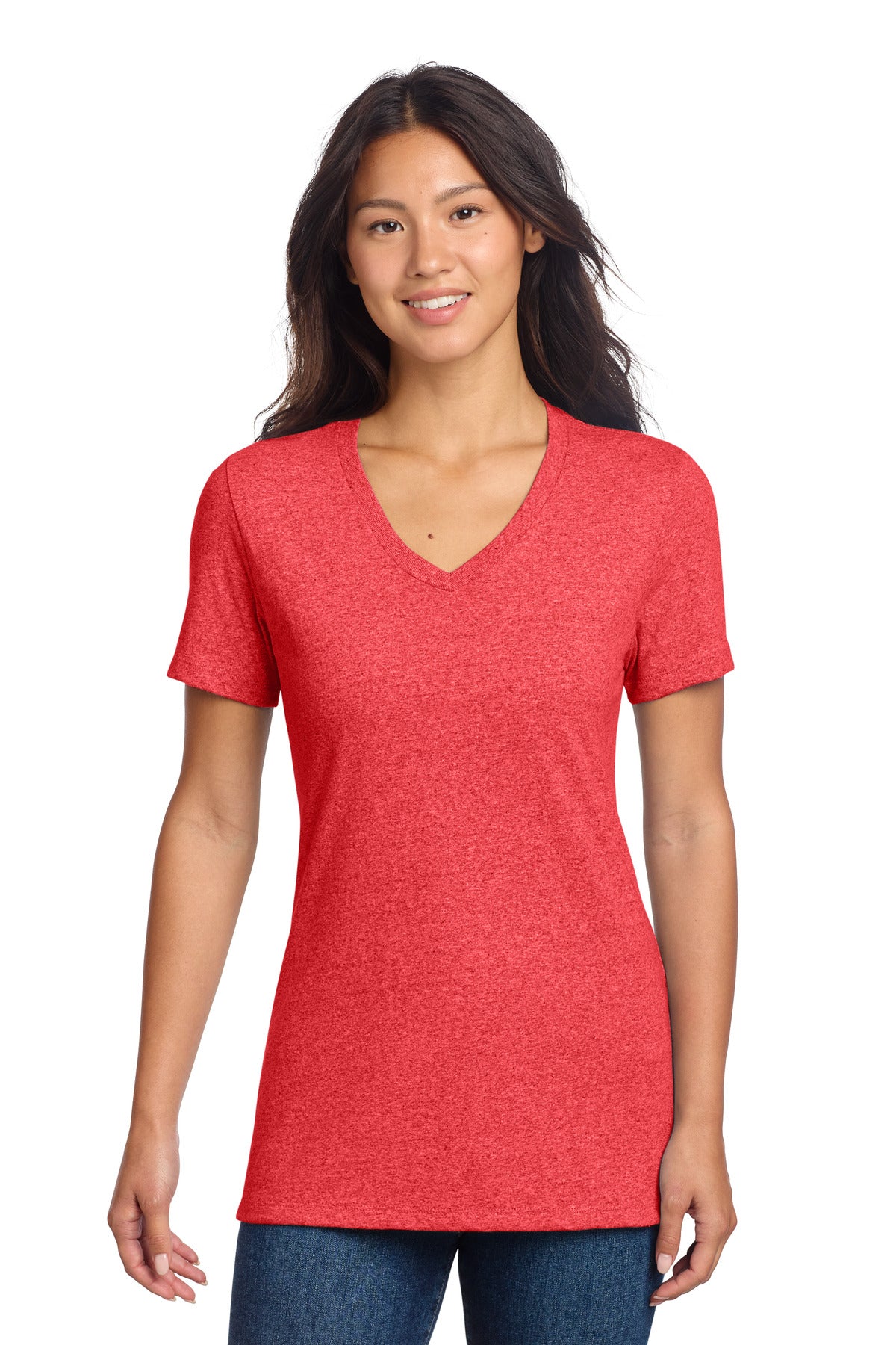 SanMar AL2303_reclaimedredheather_model_front.jpg