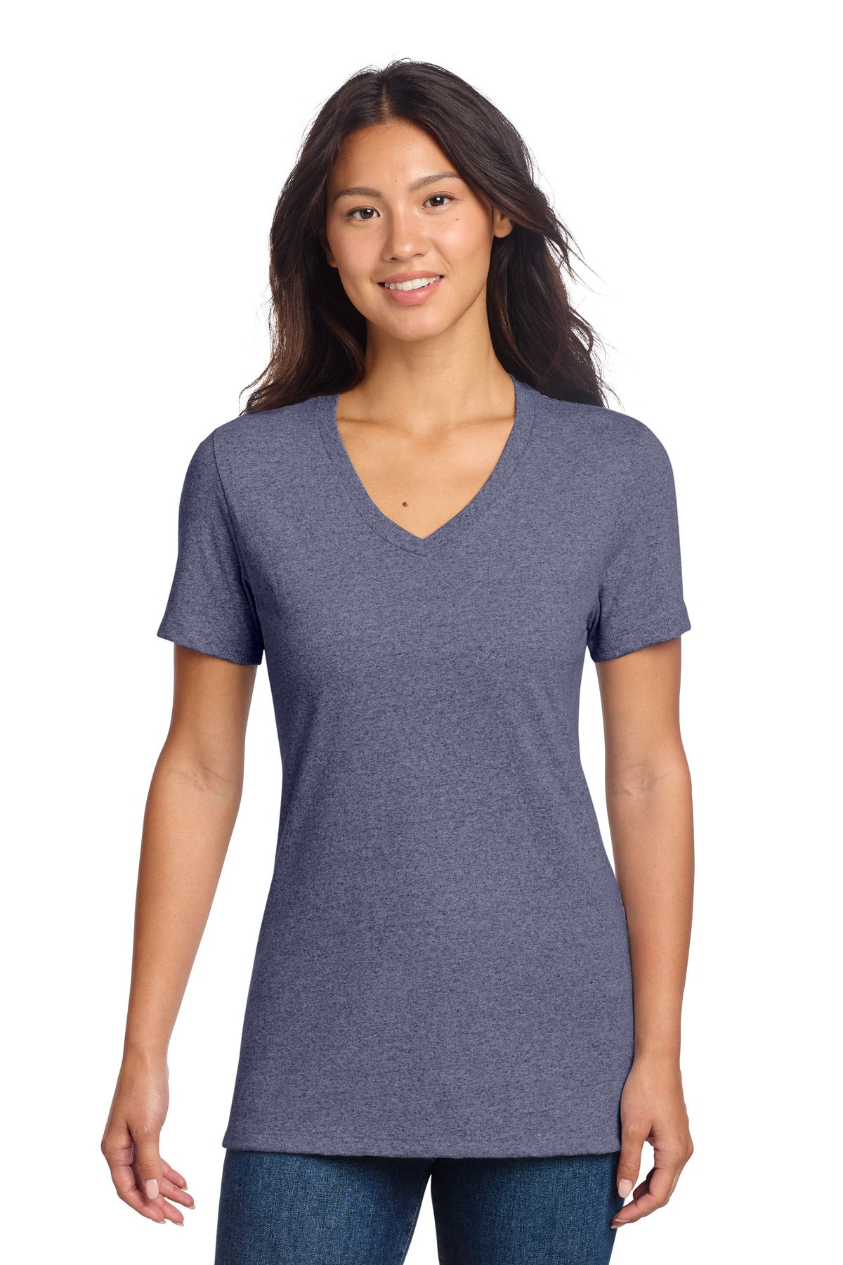 SanMar AL2303_salvagednavyheather_model_front.jpg
