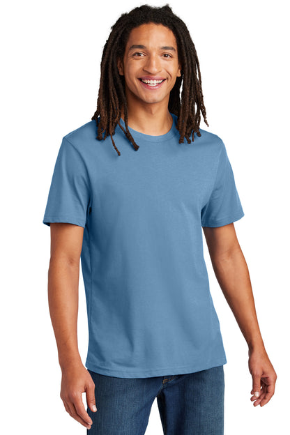 Front View of ArcticBlue Allmade Unisex Heavyweight Recycled Cotton Tee AL3000  - XS