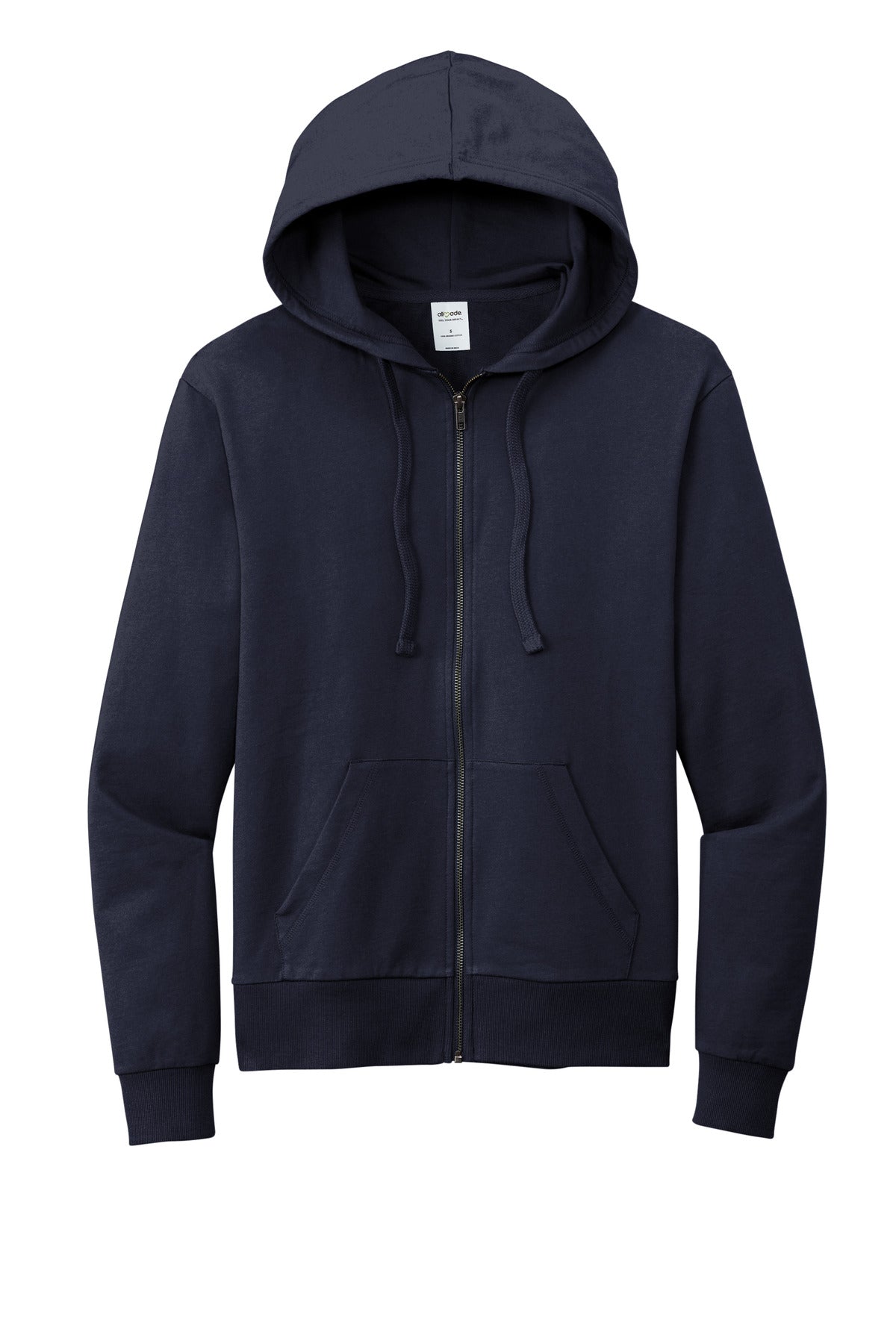 Allmade Unisex Organic French Terry Full-Zip Hoodie AL4002